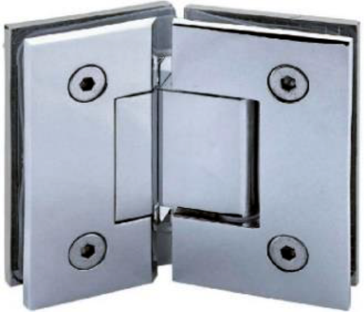 135 DEGREE GLASS TO GLASS HINGE
